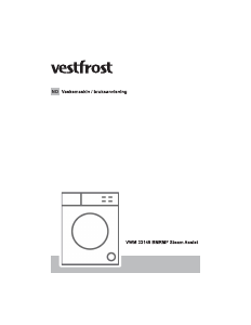Bruksanvisning Vestfrost VWM 33149 BMRMF Steam Assist Vaskemaskin
