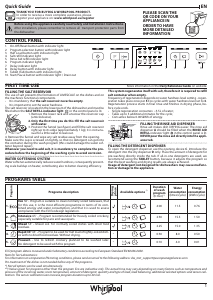 Manual Whirlpool WH2FE10CS80XUK Dishwasher