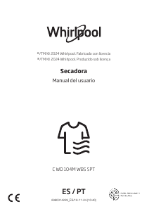 Manual de uso Whirlpool C WD 104M WBS SPT Secadora