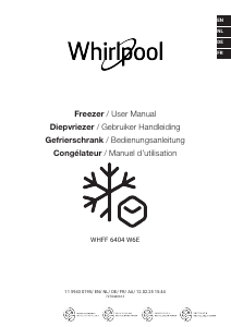 Manual Whirlpool WHFF 6404 W6E Freezer