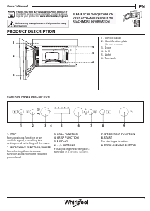 Manual Whirlpool WMN4I4BX Microwave