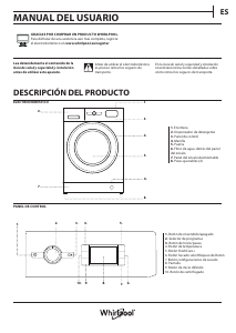 Manual Whirlpool FFWDB 964489 BV SPT Máquina de lavar e secar roupa