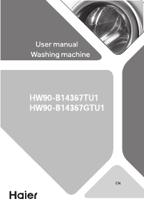 Manual Haier HW90-B14367GTU1 Washing Machine