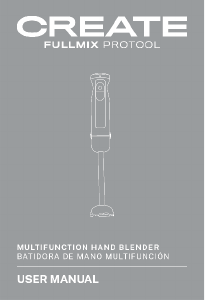 Instrukcja Create Fullmix Protool Blender ręczny