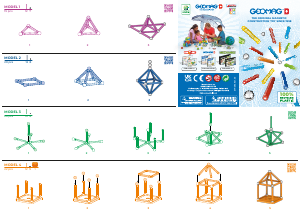 Manual Geomag set 922 Classic Recycled 22pcs