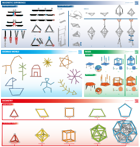 Manual Geomag set 912 Classic Confetti 88pcs