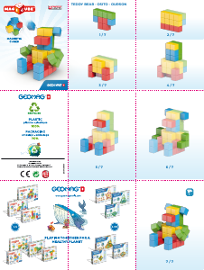 Manual Geomag set 068 Magicube Try me 64pcs