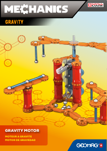 Manual Geomag set 773 Mechanics Gravity motor