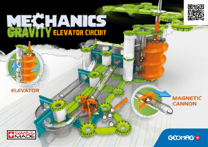 Manual Geomag set 765 Mechanics Gravity elevator circuit