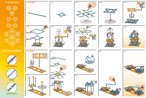 Manual Geomag set 762 Mechanics Magnetic motion