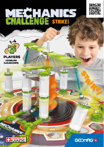 Manual Geomag set 779 Mechanics Challenge strike!