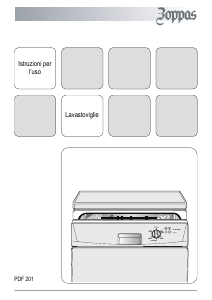 Manuale Zoppas PDF201K Lavastoviglie