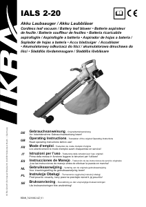 Manual Ikra IALS 2-20 Leaf Blower
