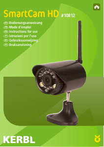 Handleiding Kerbl 10812 SmartCam HD IP camera