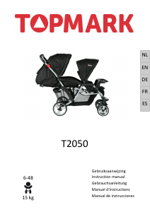 wet zelf Vel Handleiding Topmark T2050 Kinderwagen