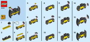 Bedienungsanleitung Lego set 40301 Batman Movie Fledermauswerfer