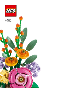 Bedienungsanleitung Lego set 40762 Botanical Collection Bunter Blumentopf