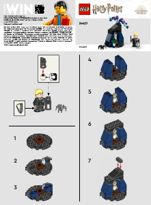 Bedienungsanleitung Lego set 30677 Harry Potter Draco im Verbotenen Wald