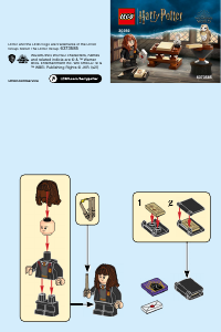 Bedienungsanleitung Lego set 30392 Harry Potter Hermines Schreibtisch