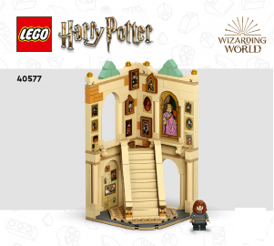 Manual Lego set 40577 Harry Potter Grand staircase