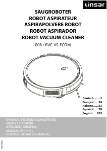 Bedienungsanleitung Linsar ‎E0B/RVC-VS-ECOM Staubsauger
