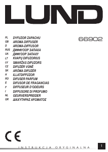 Manual de uso Lund 66902 Difusor de aroma