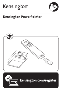 Kullanım kılavuzu Kensington K75241EU PowerPointer Sunucu