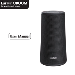 Handleiding EarFun Uboom Luidspreker