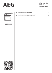Mode d’emploi AEG NKM5N401B Four