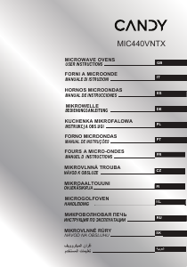 Návod Candy MIC440VNTX Mikrovlnná rúra