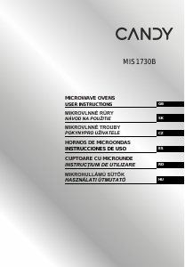 Manual Candy MIS1730B Cuptor cu microunde
