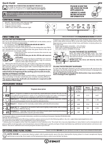 Manual Indesit IN2ID10CS80 Dishwasher