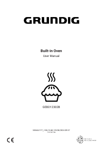 Manual Grundig GEBD12302BMP Oven