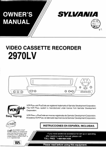 Manual Sylvania 2970LV Video recorder
