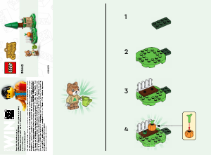 Bedienungsanleitung Lego set 30662 Animal Crossing Monas Kürbisgärtchen