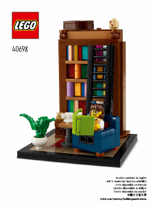 Manual Lego set 40698 Ideas Books are my passion