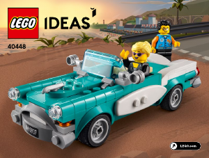 Manual Lego set 40448 Ideas Mașină de epocă