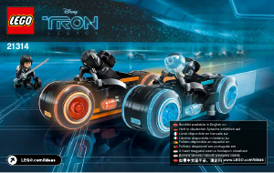 Manual de uso Lego set 21314 Ideas TRON: Legacy