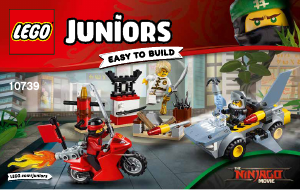 Bedienungsanleitung Lego set 10739 Juniors Haiangriff