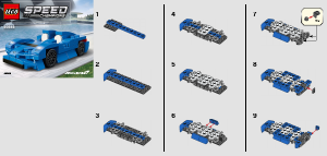 Bedienungsanleitung Lego set 30343 Speed Champions McLaren Elva