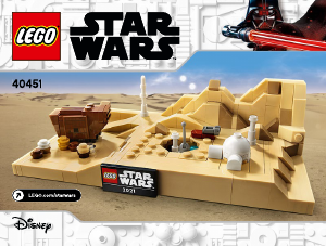Handleiding Lego set 40451 Star Wars Tatooine boerderij