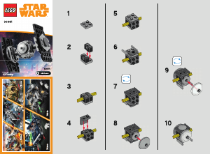 Bedienungsanleitung Lego set 30381 Star Wars Imperial TIE fighter
