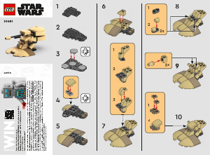 Bedienungsanleitung Lego set 30680 Star Wars AAT