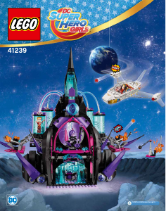 Manual de uso Lego set 41239 Super Hero Girls Palacio oscuro de Eclipso