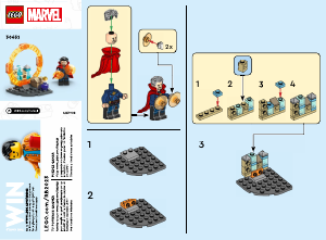 Manual Lego set 30652 Super Heroes Doctor Stranges interdimensional portal
