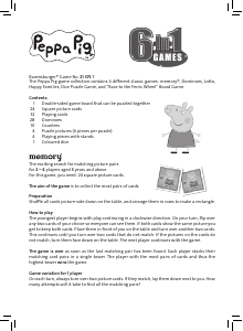 Manual Ravensburger Peppa Pig 6in1