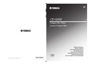 Manual Yamaha CD-S300 CD Player