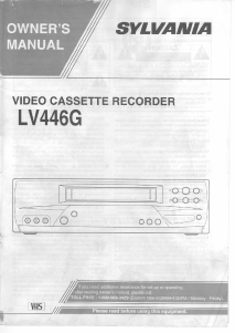 Manual Sylvania LV446G Video recorder