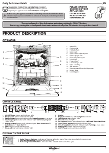 Manual Whirlpool W7I HT40 TS UK Maşină de spălat vase