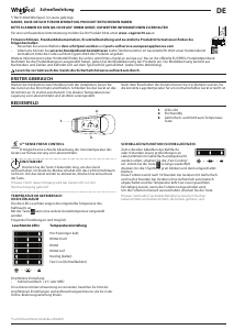 Manual Whirlpool WHSD184011B1 Frigorífico